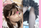【メイドパンチラ逆さ撮り】新人の子④=・永愛(トア)ちゃんの純白day1.2【コンカフェ/ローアングル】