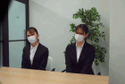 《企業面接》集団面接編。就活スーツ女子の面接の一部始終。Vol.25