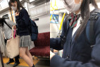 【放課後の眺め9_ちっぱいver】長身のJKちっぱいを至近距離から