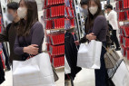 【お買い物中の眺め66】お買い物中のモデル風JDを追い回し!