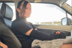 【無】 可愛いおんなのこ はじめての車内P活