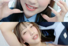 【5月限定配信】国民的美処●女の制服コス生配信オナニー♡アイドル級の可愛さなのに脇もおしりもま●こも剛毛ギャップ萌え♡最高画質ZIP総6.3GB!