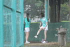 (2人収録!)雨の濡れ濡れお着替えはおっぱいおま○こ丸見え状態!
