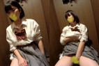 デパートのトイレでこっそりオナニーしちゃうJK⑪