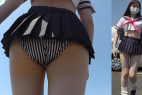超ミニスカ パンチラ ゆなちゃん4 私のエロい格好でたくさん抜いてネ