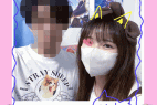 【メイドノーパン逆さ撮り】剛毛まんこ顔面騎乗位画角/推しの子=桃ちゃんの【コンカフェ/パンチラ/ローアングル】