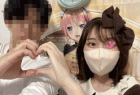 【メイドノーパン逆さ撮り】パイパンまんこ顔面騎乗位画角/推しの子=ランちゃんの【コンカフェ/パンチラ/ローアングル】